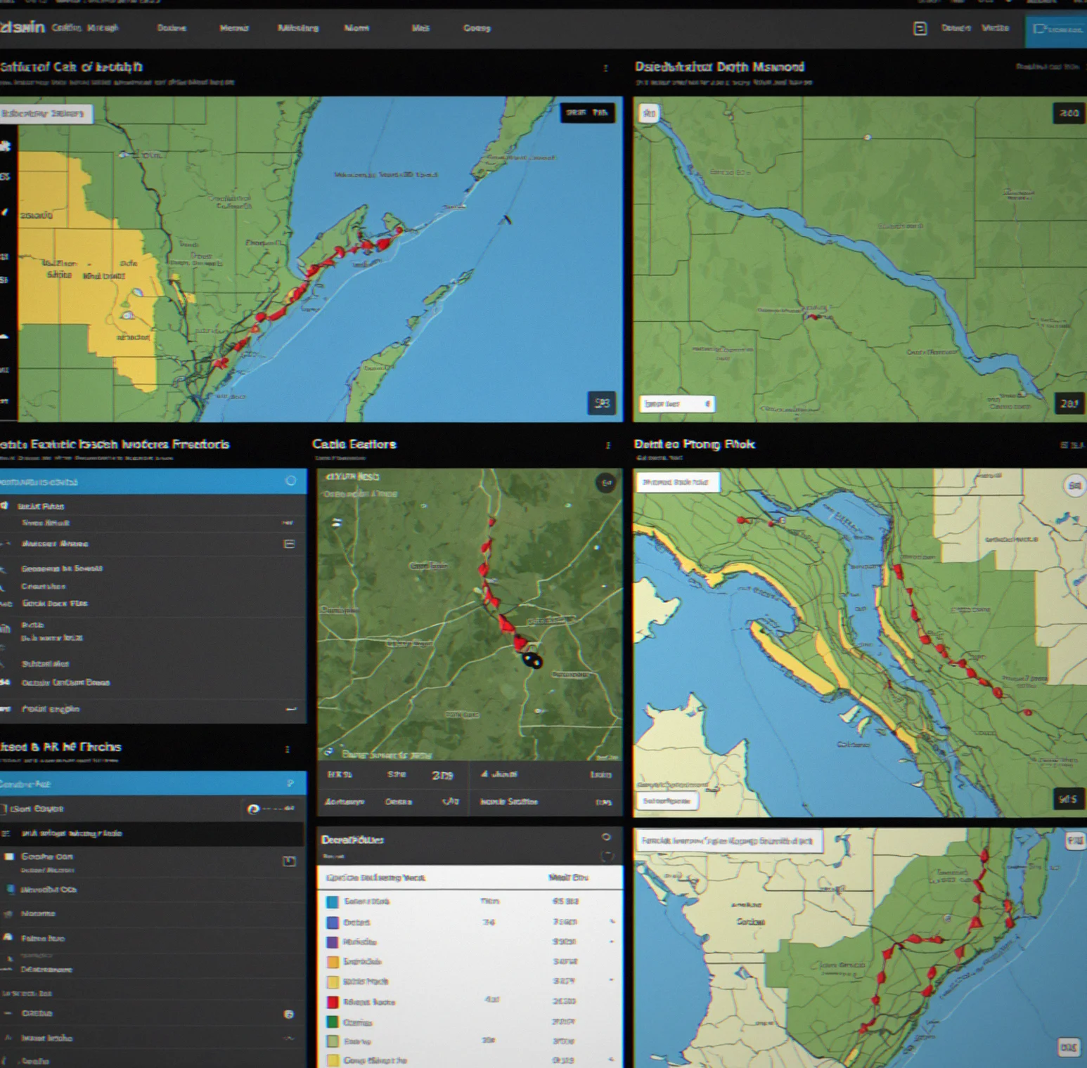 Report dashboard showing current month catch statistics and trending depth zones for pike and catfish